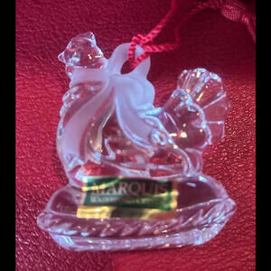 🎄🎁Marquis Waterford Crystal Three French Hens 12 Days Of Christmas